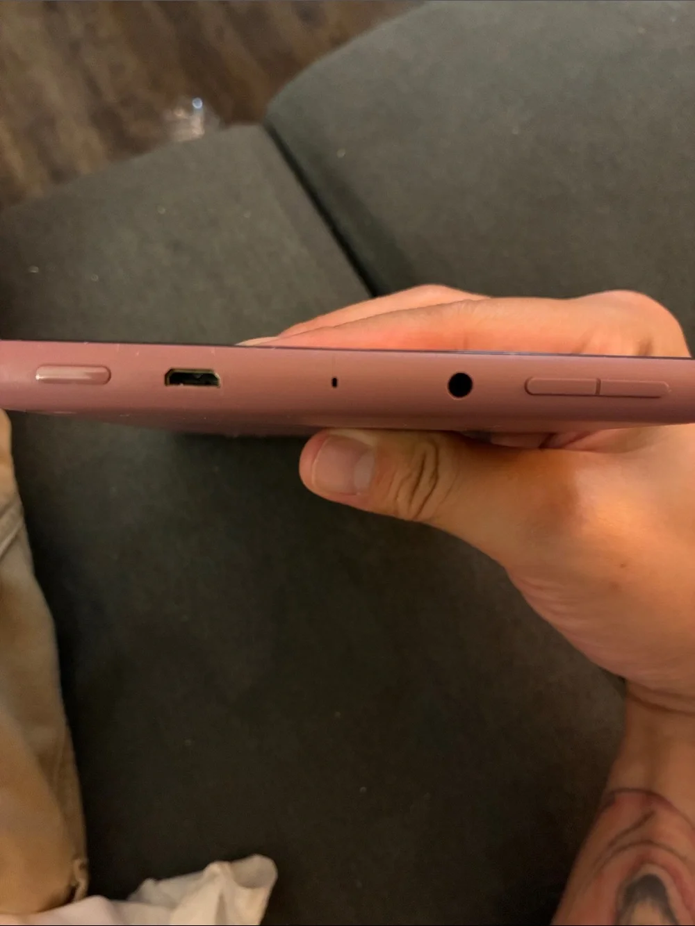 Amazon Pink Tablet — Compact Touchscreen Tablet